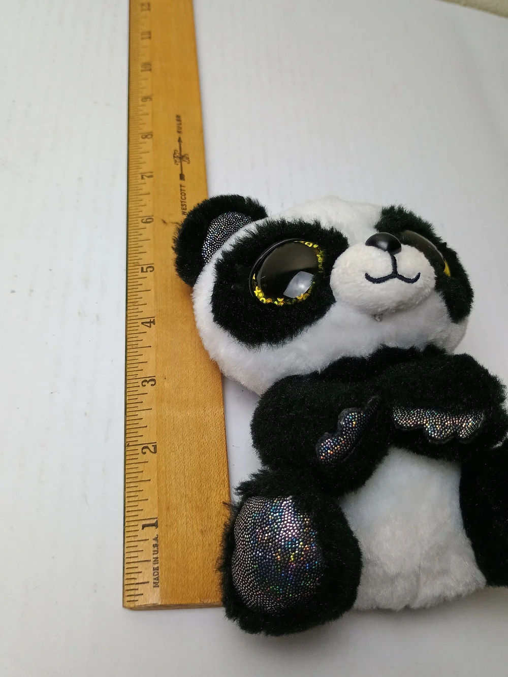 Zuru Coco Surprise Pablo Plush Black and White Panda Stuffed Animal